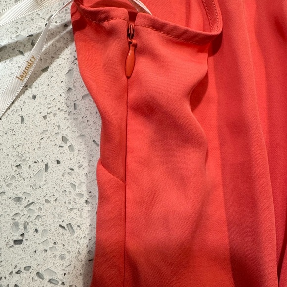 Laundry by Shelli Segal Vibrant Coral Top - Picture 4 of 4